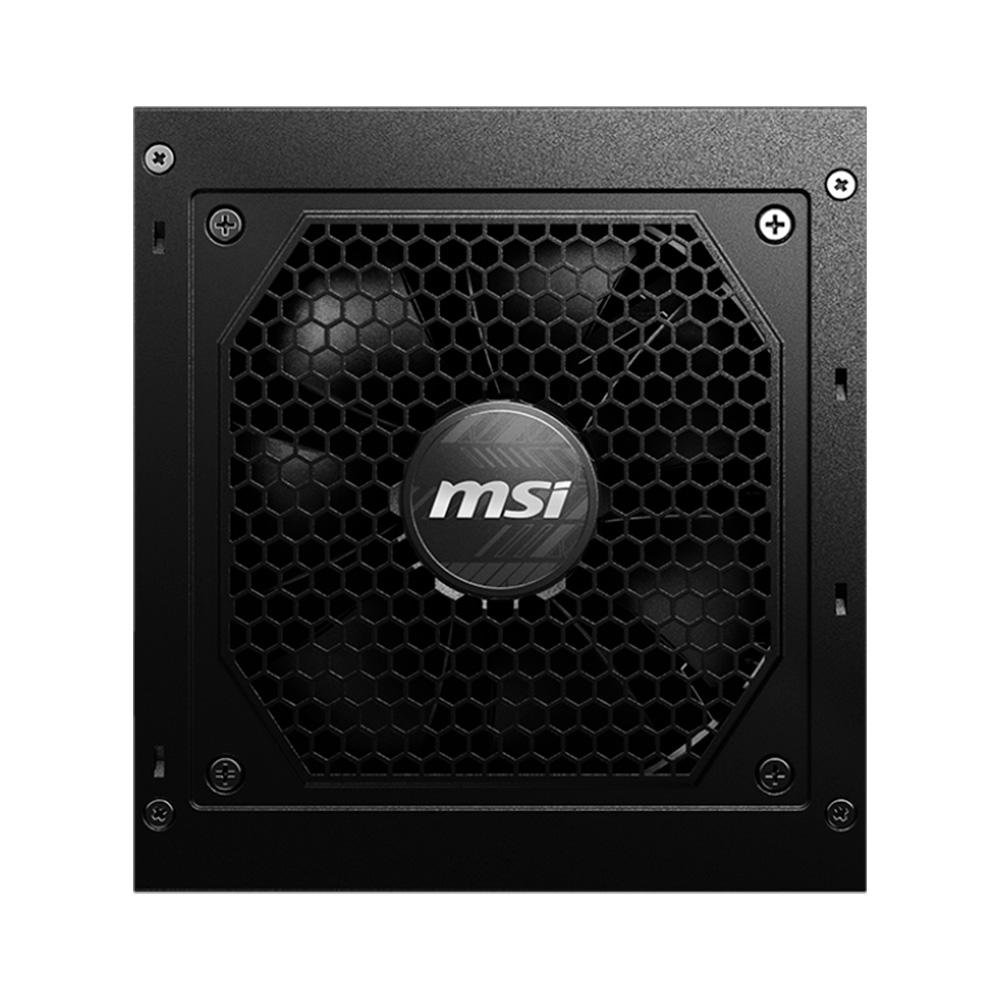 Fonte MSI MAG A650GL, 650W, 80 Plus Gold, Modular, PFC Ativo, Com Cabo, Preto Fonte MSI MAG A650GL, 650W, 80 Plus Gold, Modular, PFC Ativo, Com Cabo, Preto