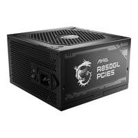 Fonte MSI MAG A850GL, ATX, 850W   Compatível com ATX 3.0 Possui uma porta de saída compatível com PCIe 5.0 e Intel PSDG (Power Supply Design Guide) AT