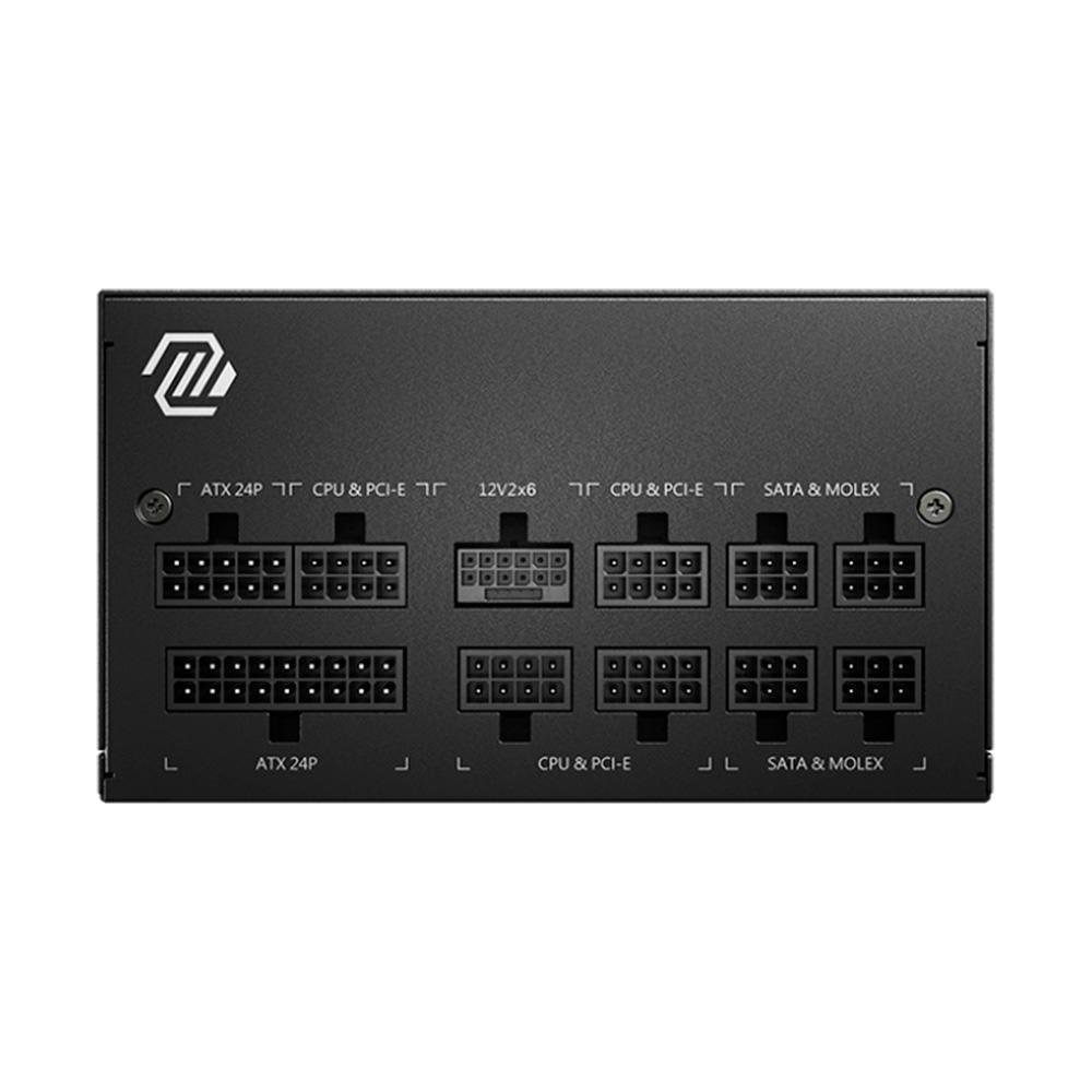Fonte MSI MAG A850GL, 850W, 80 Plus Gold, Modular, PFC Ativo, Com Cabo, Preto - view 4