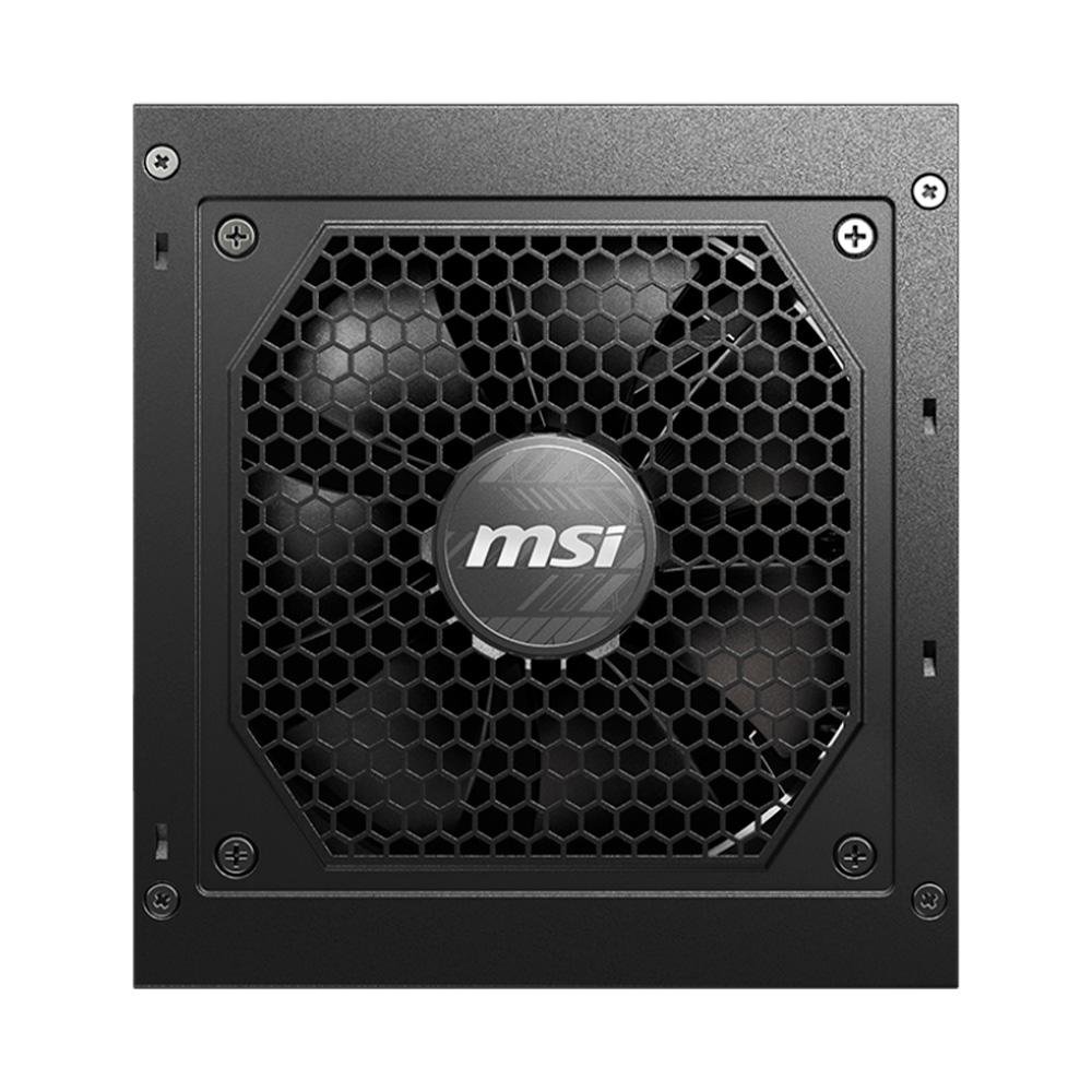 Fonte MSI MAG A850GL, 850W, 80 Plus Gold, Modular, PFC Ativo, Com Cabo, Preto - view 3
