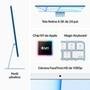 iMac Apple, Tela Retina 24" 4.5K, M1, CPU 8 Núcleos, GPU 7 Núcleos, SSD 256GB, Rosa - MJVA3BZ/A