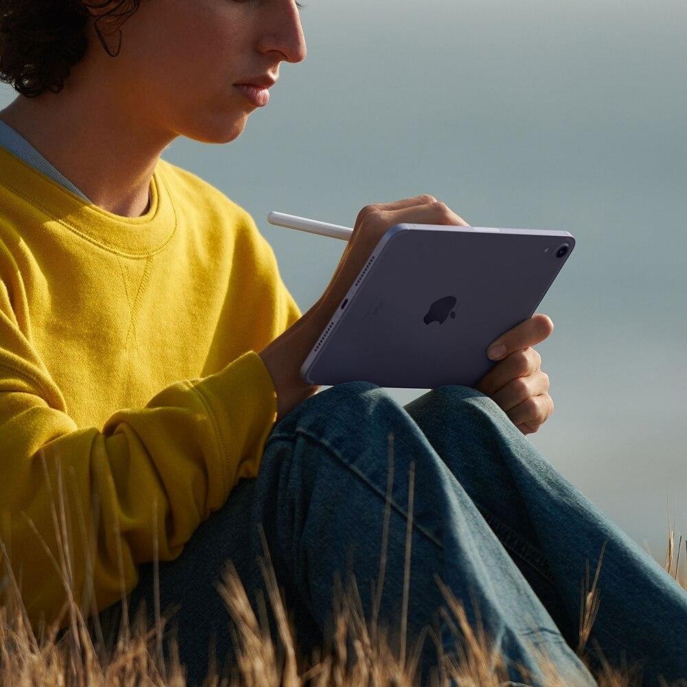 iPad Mini Apple 6ª Geração, Tela 8,3", 64GB, Chip A15 Bionic, Wi-Fi, Câmera Traseira 12MP, Cinza Espacial - MK7M3BZ/A