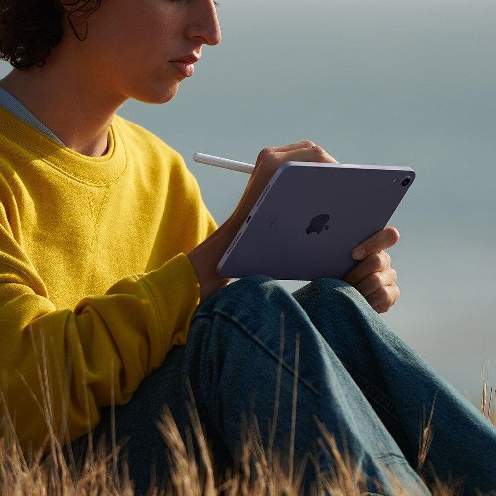 Imagem 6 de 9 do produto iPad Mini Apple 6ª Geração, Tela 8,3", 64GB, Chip A15 Bionic, Wi-Fi, Câmera Traseira 12MP, Rosa - MLWL3BZ/A