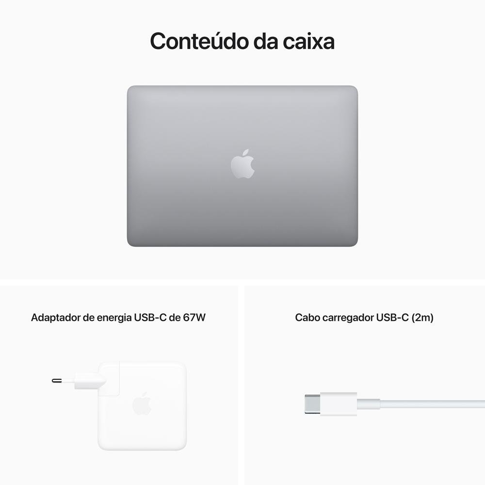 Notebook MacBook Pro Apple, Tela de Retina 13