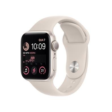 Apple Watch Series 8 (GPS + Cellular), Smartwatch com caixa (PRODUCT) RED  de alumínio – 41 mm • Pulseira esportiva (PRODUCT) RED – Padrão