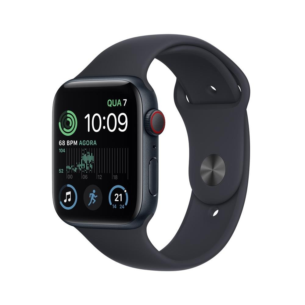 Apple watch se 2 gera o gps cellular caixa de alum nio 44mm meia