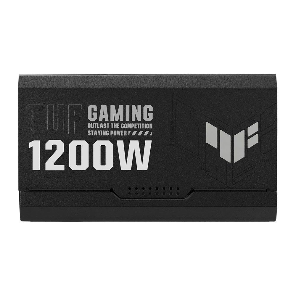 Fonte ASUS TUF Gaming, 1200W, 80 Plus Gold, Modular, PFC Ativo, Sem Cabo, Preto - 90YE00S0-B0BA00 Fonte ASUS TUF Gaming, 1200W, 80 Plus Gold, Modular, PFC Ativo, Sem Cabo, Preto - 90YE00S0-B0BA00