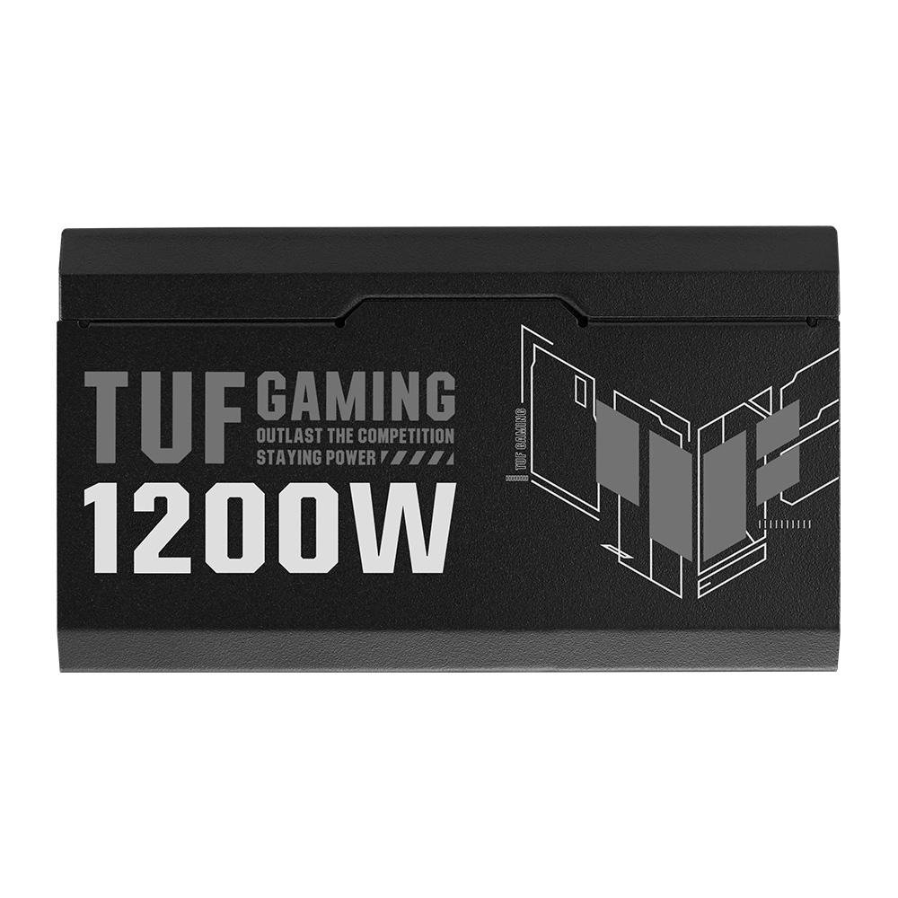 Fonte ASUS TUF Gaming, 1200W, 80 Plus Gold, Modular, PFC Ativo, Sem Cabo, Preto - 90YE00S0-B0BA00 Fonte ASUS TUF Gaming, 1200W, 80 Plus Gold, Modular, PFC Ativo, Sem Cabo, Preto - 90YE00S0-B0BA00