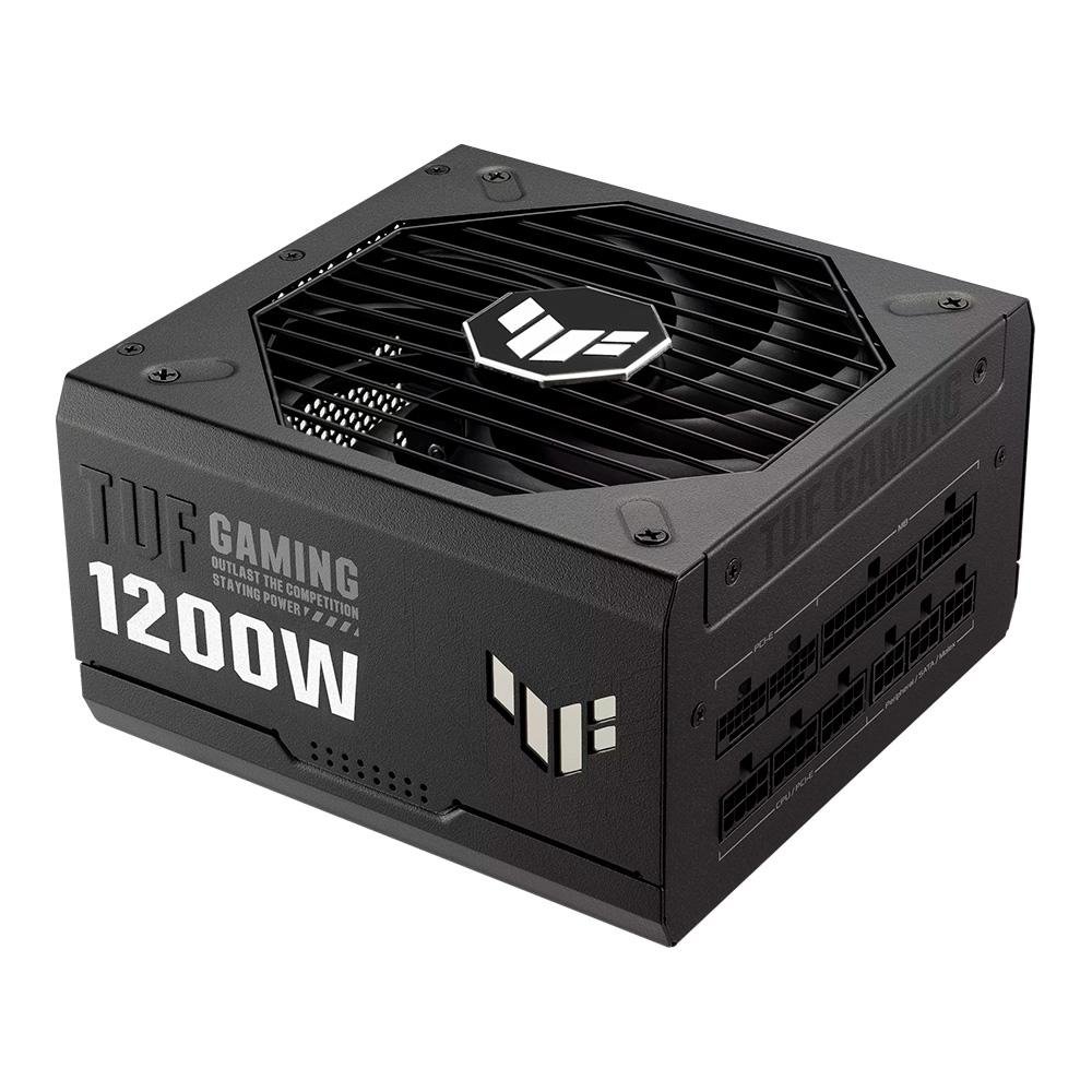 Fonte ASUS TUF Gaming, 1200W, 80 Plus Gold, Modular, PFC Ativo, Sem Cabo, Preto - 90YE00S0-B0BA00 Fonte ASUS TUF Gaming, 1200W, 80 Plus Gold, Modular, PFC Ativo, Sem Cabo, Preto - 90YE00S0-B0BA00