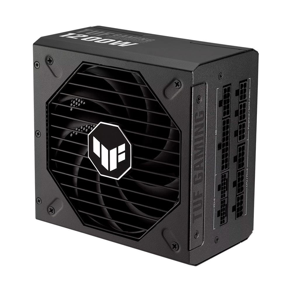 Fonte ASUS TUF Gaming, 1200W, 80 Plus Gold, Modular, PFC Ativo, Sem Cabo, Preto - 90YE00S0-B0BA00 Fonte ASUS TUF Gaming, 1200W, 80 Plus Gold, Modular, PFC Ativo, Sem Cabo, Preto - 90YE00S0-B0BA00