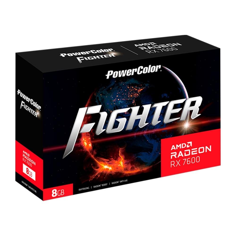 Placa de Vídeo AMD Radeon RX 7600 Fighter | KaBuM!