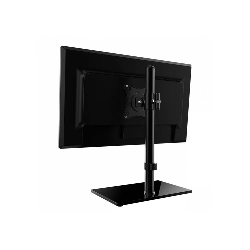 "Suporte de Mesa para Monitor de 14"" a 32"" Vinik SM420C, com Base de Vidro e Organizador de Cabos, VESA, Preto - ( Balão.info" - view 8