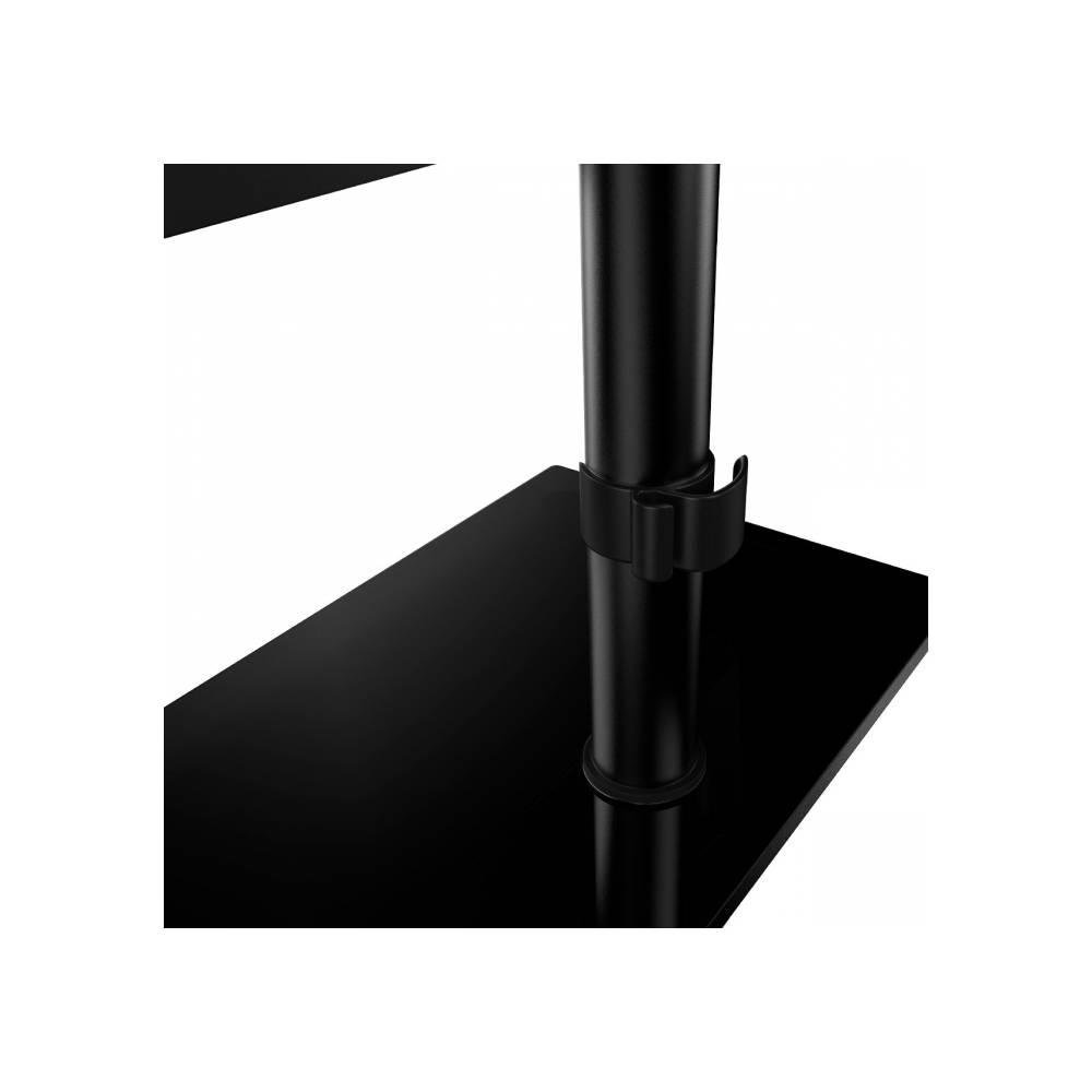 "Suporte de Mesa para Monitor de 14"" a 32"" Vinik SM420C, com Base de Vidro e Organizador de Cabos, VESA, Preto - ( Balão.info" - view 10