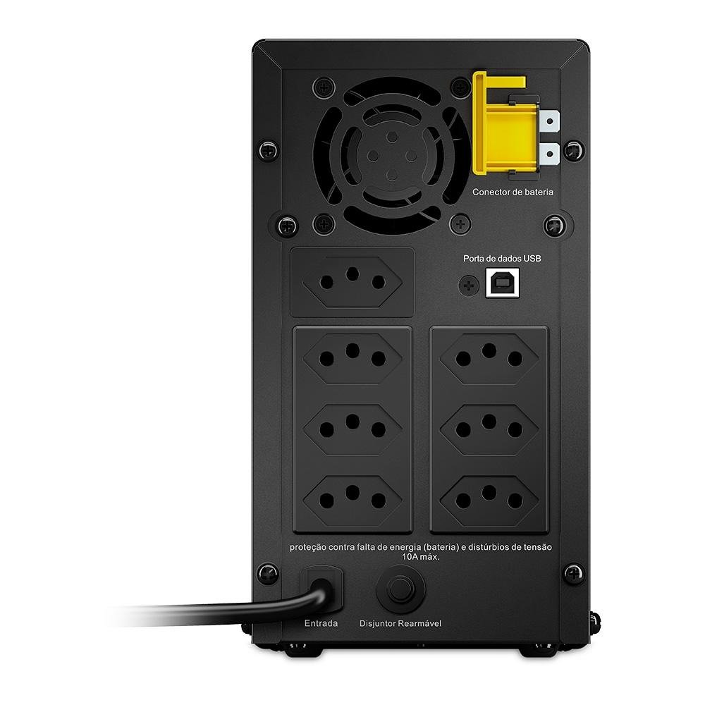 Nobreak ( Balão.info), 1500VA, 7x Tomadas de Saída, Gerenciamento USB, Bivolt - BX1500BI-BR - foto 4