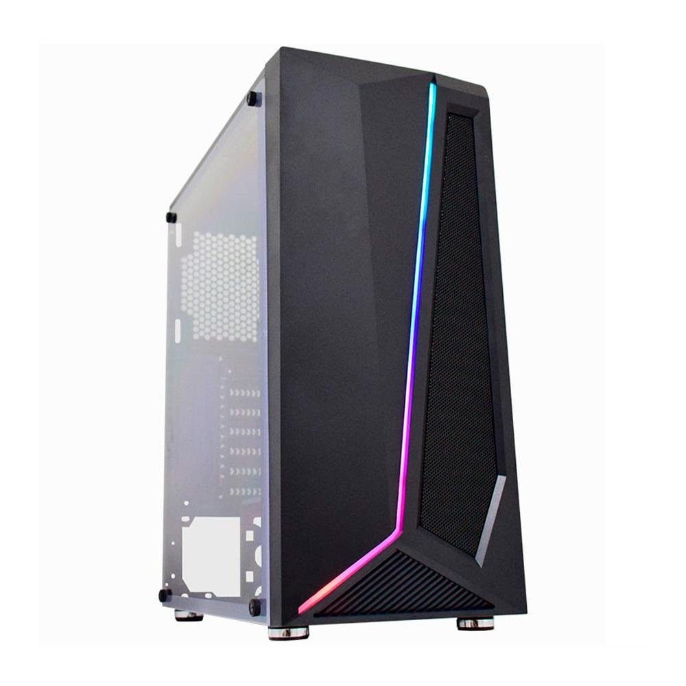 PC Gamer NTC Vulcano, Intel Core i3-8100, 8GB DDR4, SSD 240GB, AMD RTX 550, Linux, Preto - 1027 PC Gamer NTC Vulcano, Intel Core i3-8100, 8GB DDR4, SSD 240GB, AMD RTX 550, Linux, Preto - 1027