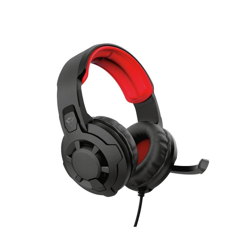 Headset Gamer Trust GXT 411 Radius, Drivers 40mm, P2, P3, PS4, PS5, XBOX series, Switch, PC, Laptop, Preto - 24076