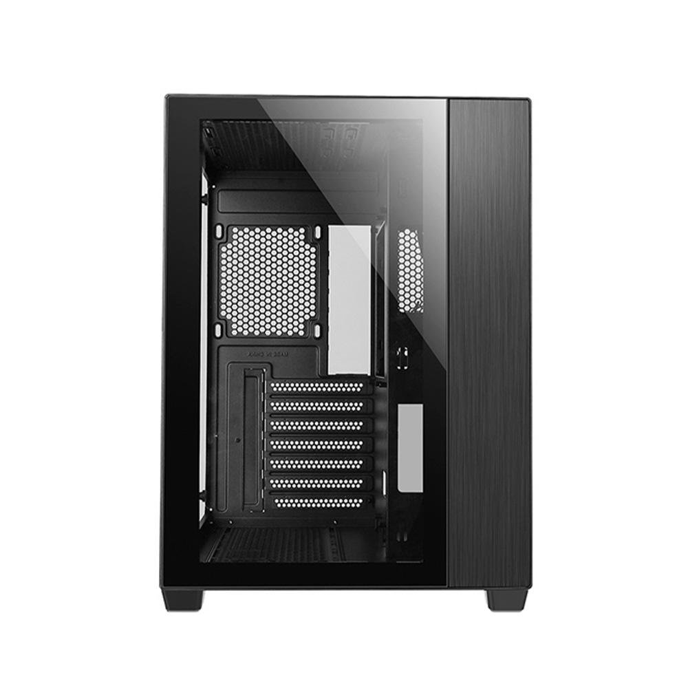 Imagem 7 de 8 do produto Gabinete Gamer Hyrax HGB720, Mid Tower, ATX, Frontal e Lateral Em Vidro Temperado, Sem FANs, Preto