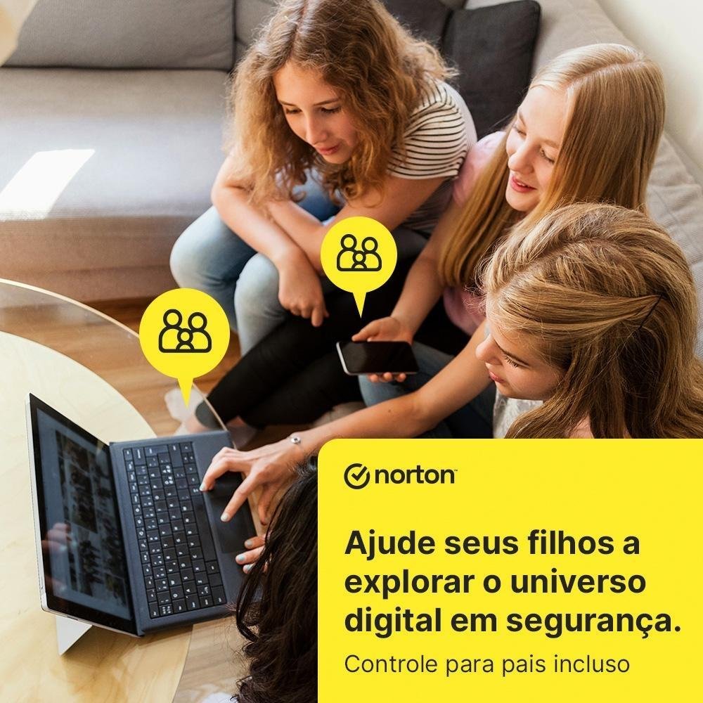 Notebook Asus Ryzen 5-3500U, 8GB RAM, SSD 256GB, 15,6', Radeon Vega 8, Windows 11 Home - M515DA-BR1213W + Norton 360 Premium, 10 disp 1 ano ESD - view 9