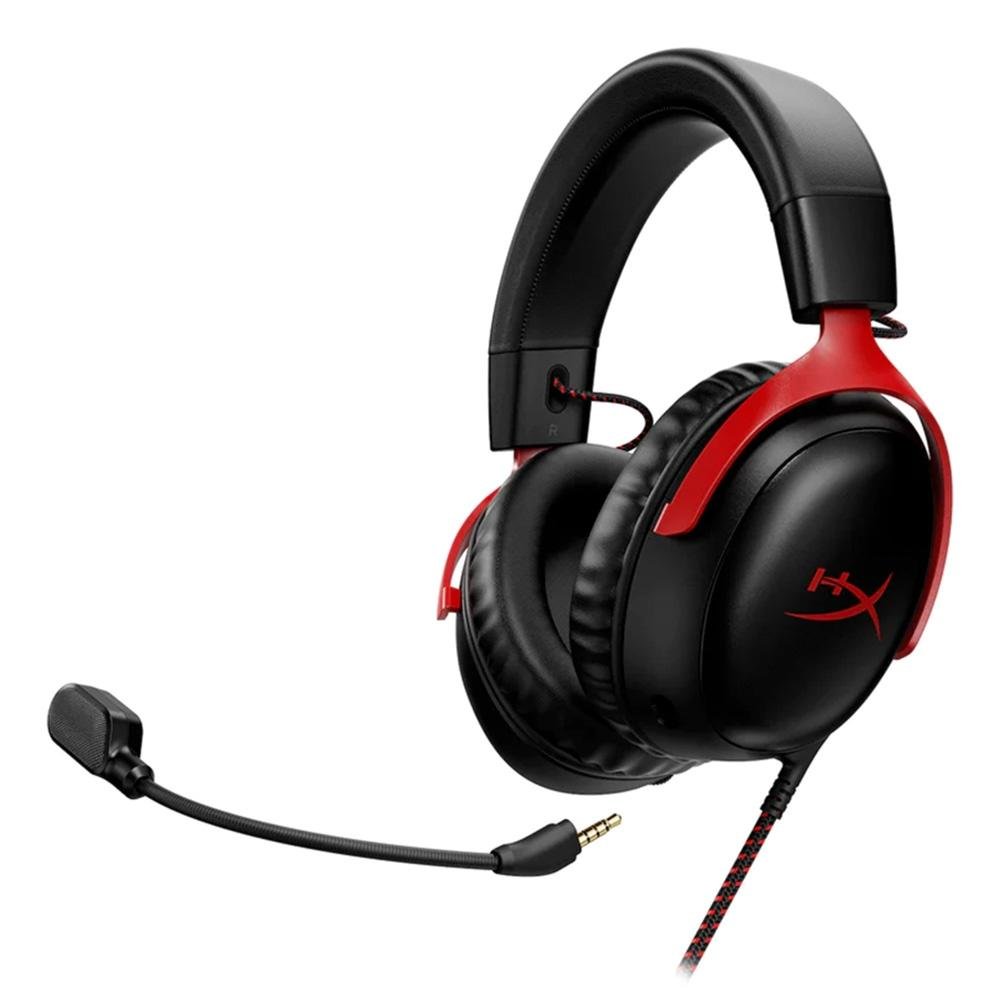 Headset Gamer HyperX Cloud III KaBuM