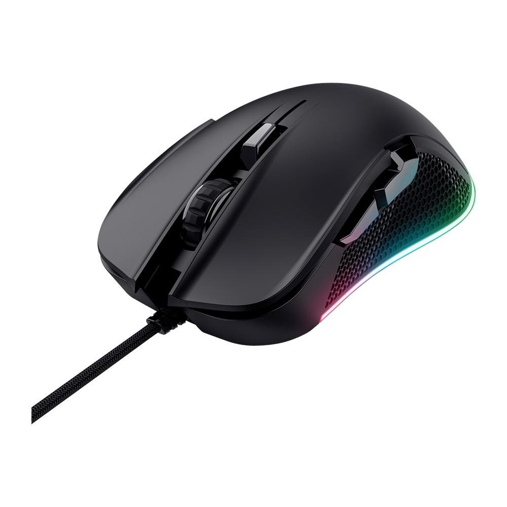 Mouse Gamer GXTrust 922 Ybar RGB, 6 Botões, 7200 DPI, USB, Preto - ( Balão.info - foto 3