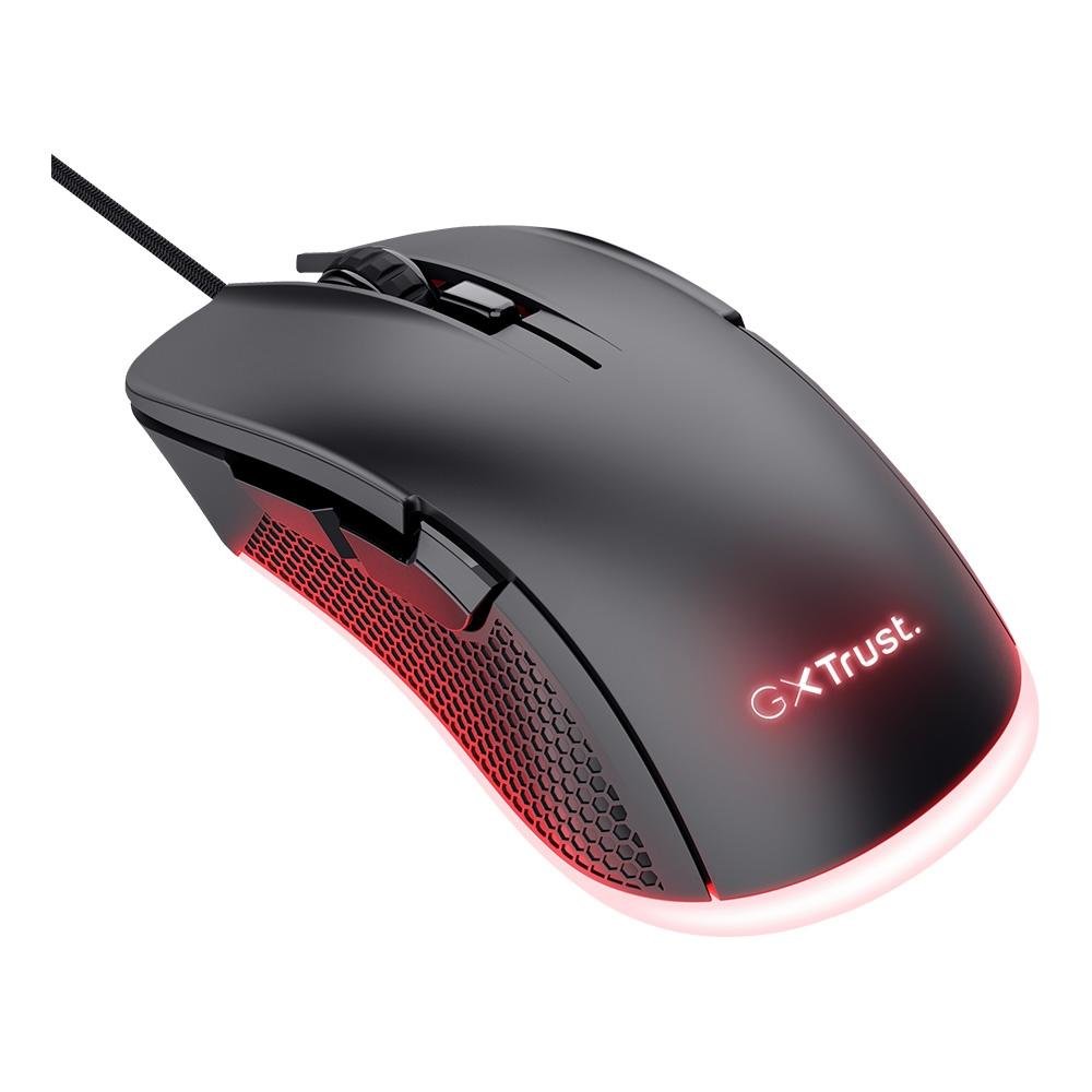 Mouse Gamer GXTrust 922 Ybar RGB, 6 Botões, 7200 DPI, USB, Preto - ( Balão.info - foto 2