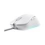 Mouse Gamer GXTrust 924W Ybar+, Iluminação RGB, 6 Botões, 25600 DPI, USB, Branco - 24891