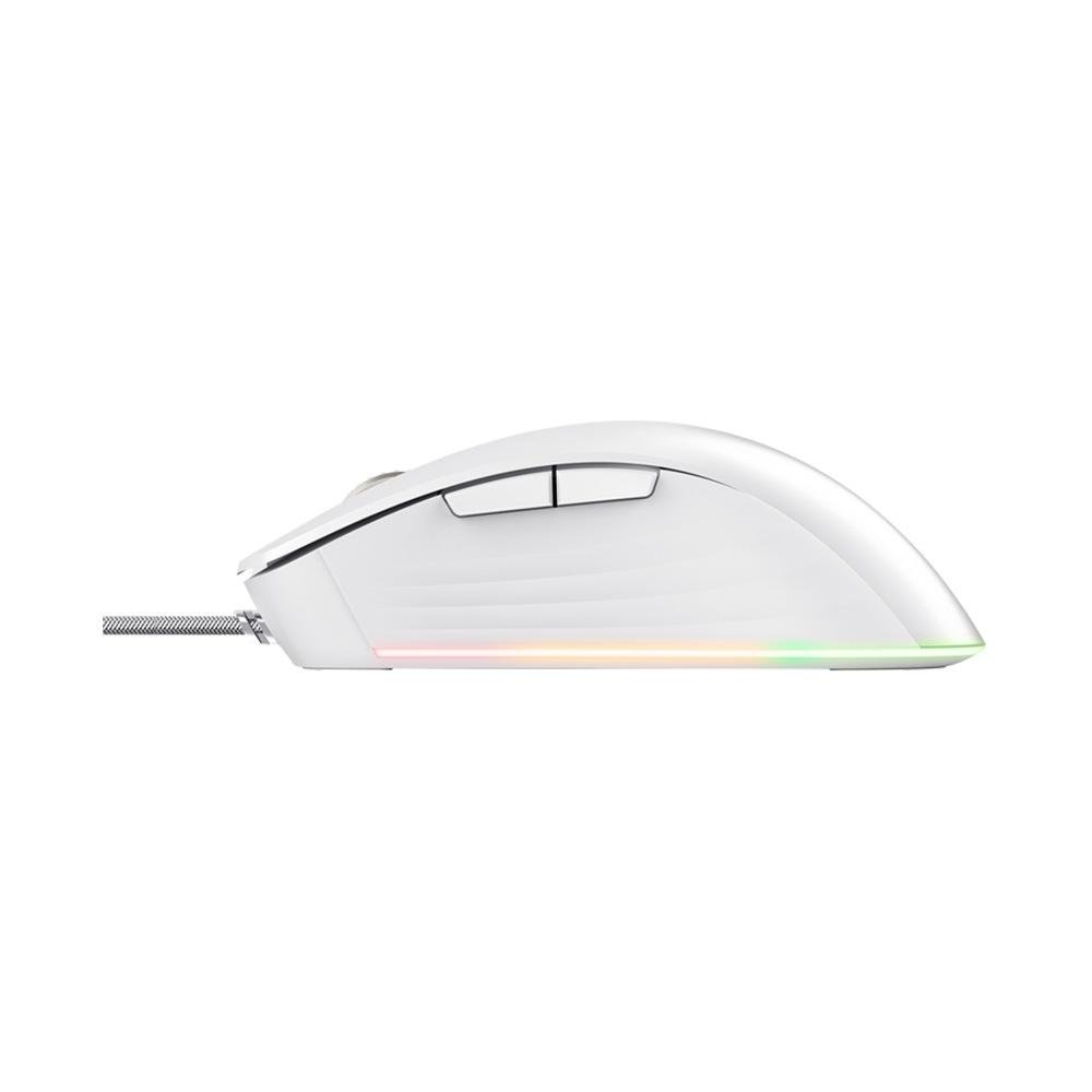 Mouse Gamer GXTrust 924W Ybar+, Iluminação RGB, 6 Botões, ( Balão.info) DPI, USB, Branco - ( Balão.info - foto 4
