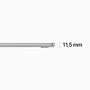 MacBook Air Apple 15", M2, CPU 8 Núcleos, GPU 10 Núcleos, 8GB RAM, SSD 256GB, Prateado - MQKR3BZ/A