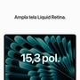 MacBook Air Apple 15", M2, CPU 8 Núcleos, GPU 10 Núcleos, 8GB RAM, SSD 256GB, Prateado - MQKR3BZ/A