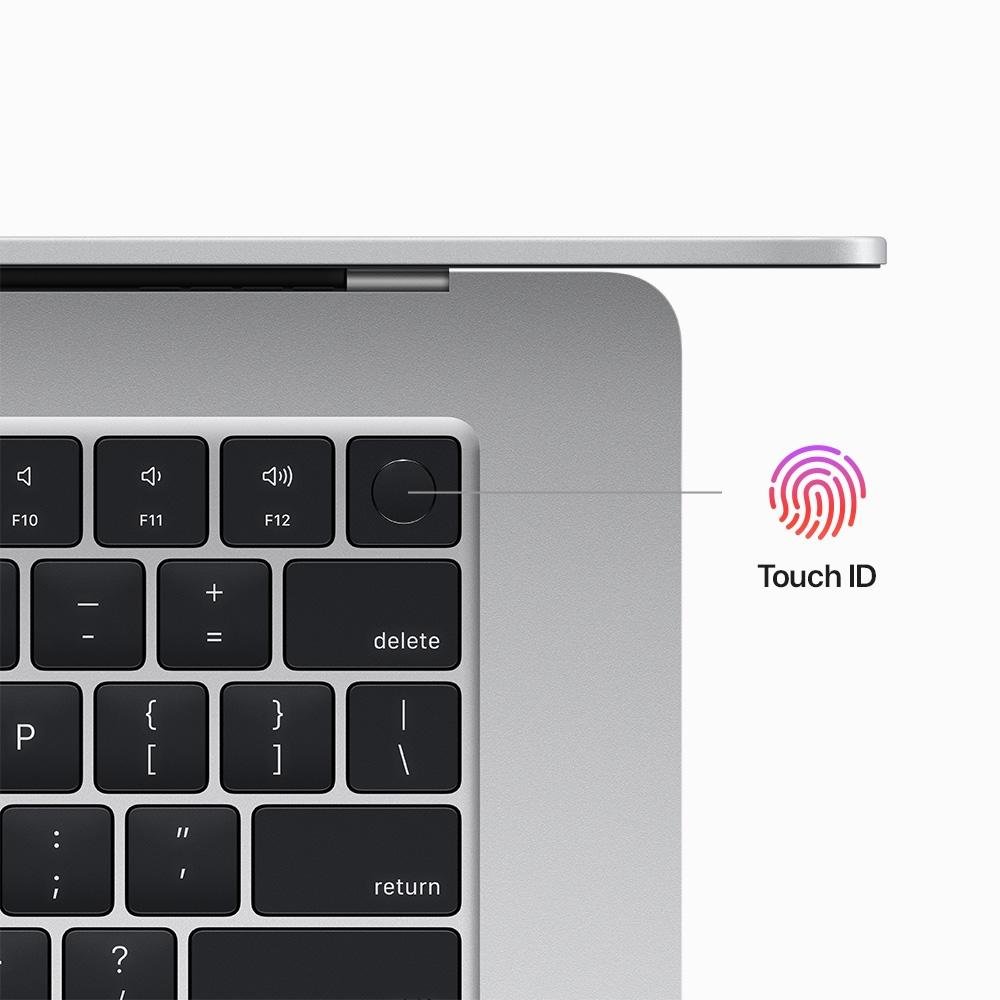 Imagem 8 de 12 do produto MacBook Air Apple 15", M2, CPU 8 Núcleos, GPU 10 Núcleos, 8GB RAM, SSD 256GB, Prateado - MQKR3BZ/A