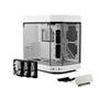Gabinete Gamer Hyte Y60, Mid-Tower de Câmara Dupla, ATX, Vidro temperado, 3x Fans, Branco Neve - CS-HYTE-Y60-WW