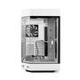 Gabinete Gamer Hyte Y60, Mid-Tower de Câmara Dupla, ATX, Vidro temperado, 3x Fans, Branco Neve - CS-HYTE-Y60-WW