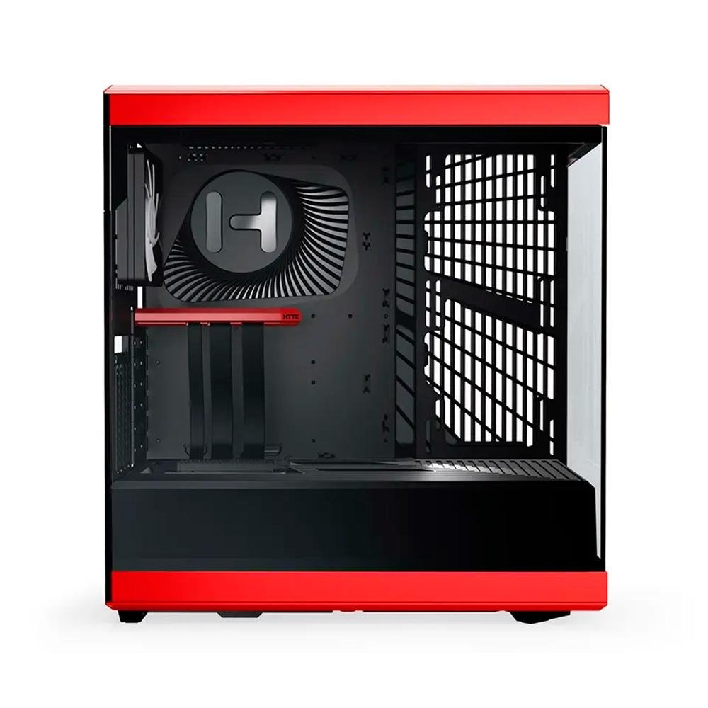 Gabinete Gamer Hyte Y40, Mid Tower, ATX, Vidro Temperado, 2x Fans, Preto e Vermelho - CS-HYTE-Y40-BR Gabinete Gamer Hyte Y40, Mid Tower, ATX, Vidro Temperado, 2x Fans, Preto e Vermelho - CS-HYTE-Y40-BR