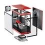 Gabinete Gamer Hyte Y40, Mid Tower, ATX, Vidro Temperado, 2x Fans, Preto e Vermelho - CS-HYTE-Y40-BR