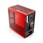 Gabinete Gamer Hyte Y40, Mid Tower, ATX, Vidro Temperado, 2x Fans, Preto e Vermelho - CS-HYTE-Y40-BR