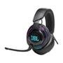 Headset Gamer Sem Fio JBL Quantum 910 Wireless RGB, Hi-Res e ANC, PS5 e PC, Preto - JBLQ910WLBLK