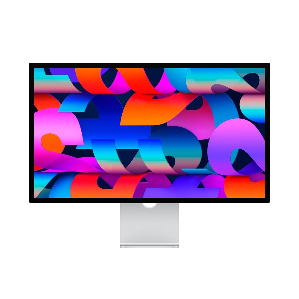 Monitor Apple Studio Display 27" Tela Retina 5K, Câmera 12MP, Vidro nano-texture, Base Ajustável, Branco - MMYW3BZ/A