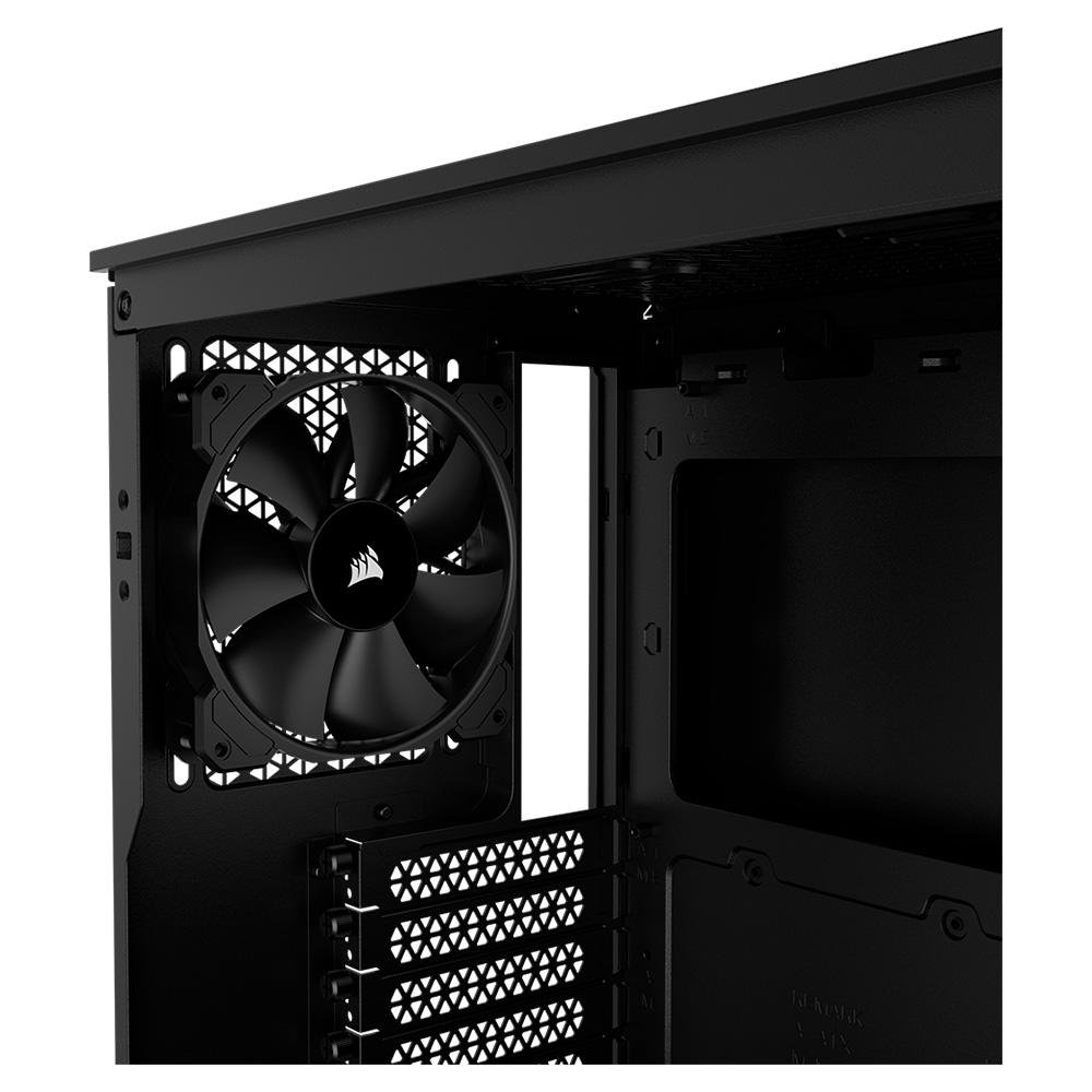Gabinete Gamer Corsair 3000D Airflow, Mid-Tower, ATX, Lateral em Vidro Temperado, 2x FAN, Preto - CC-9011251-WW - view 4