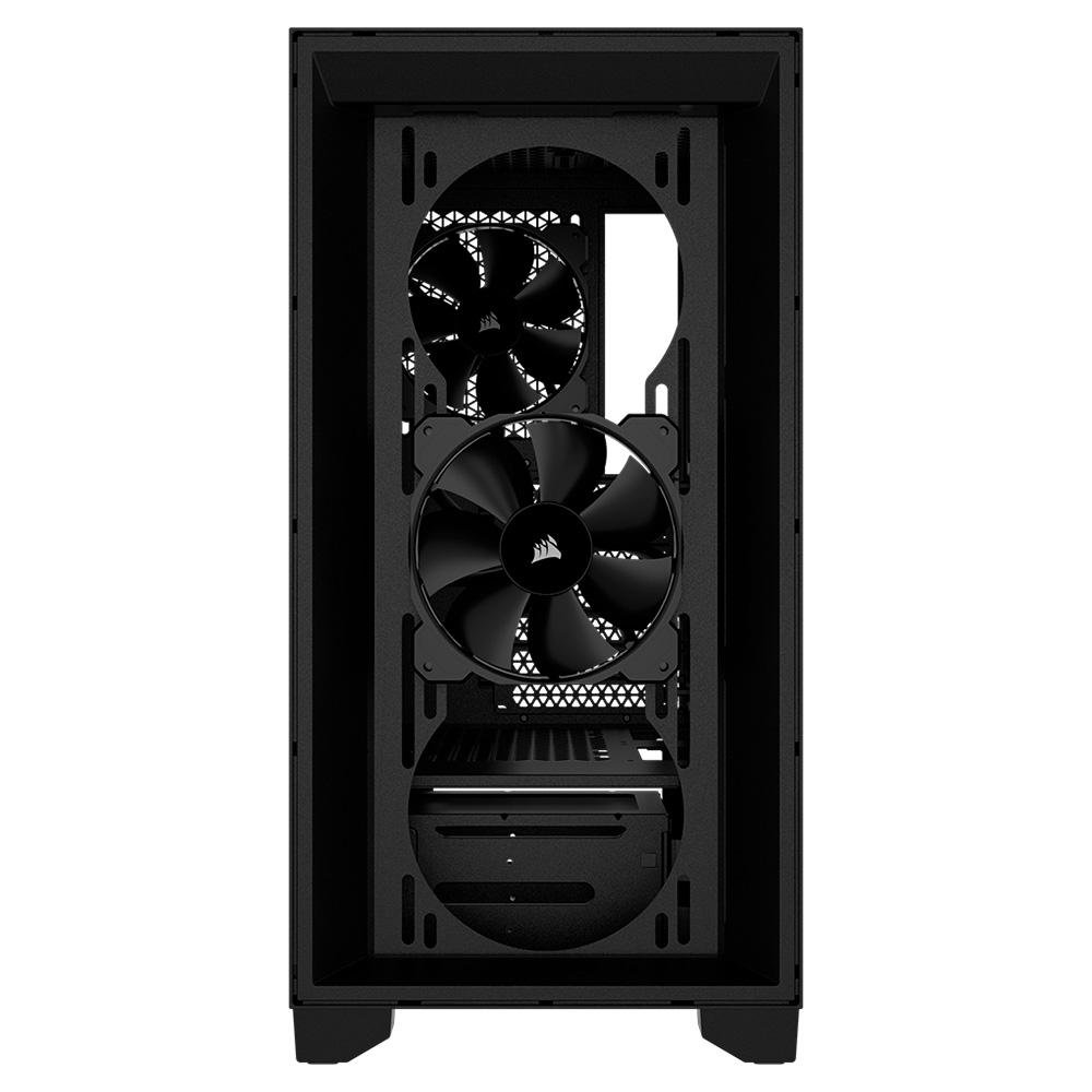 Gabinete Gamer Corsair 3000D Airflow, Mid-Tower, ATX, Lateral em Vidro Temperado, 2x FAN, Preto - CC-9011251-WW - view 5