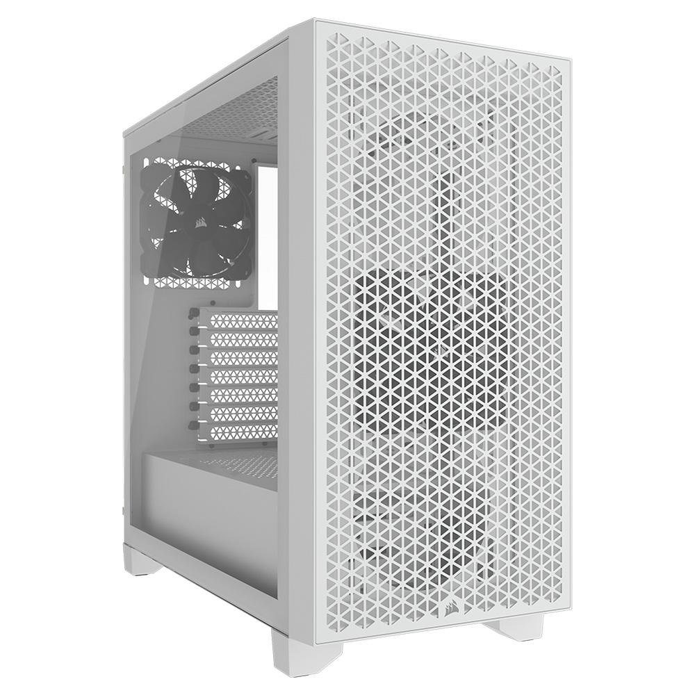 Gabinete Gamer Corsair 3000D Airflow, Mid-Tower, ATX, Lateral em Vidro Temperado, 2x FAN, Branco - CC-9011252-WW - view 9