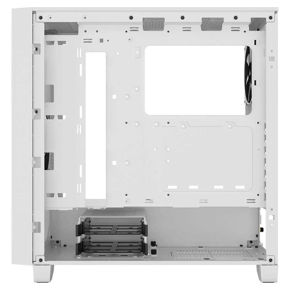 Gabinete Gamer Corsair 3000D Airflow, Mid-Tower, ATX, Lateral em Vidro Temperado, 2x FAN, Branco - CC-9011252-WW - view 11