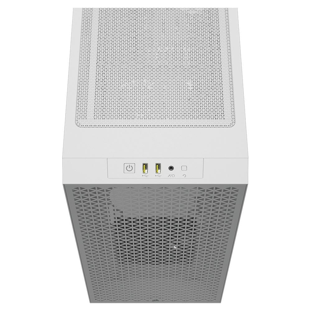 Gabinete Gamer Corsair 3000D Airflow, Mid-Tower, ATX, Lateral em Vidro Temperado, 2x FAN, Branco - CC-9011252-WW - view 13