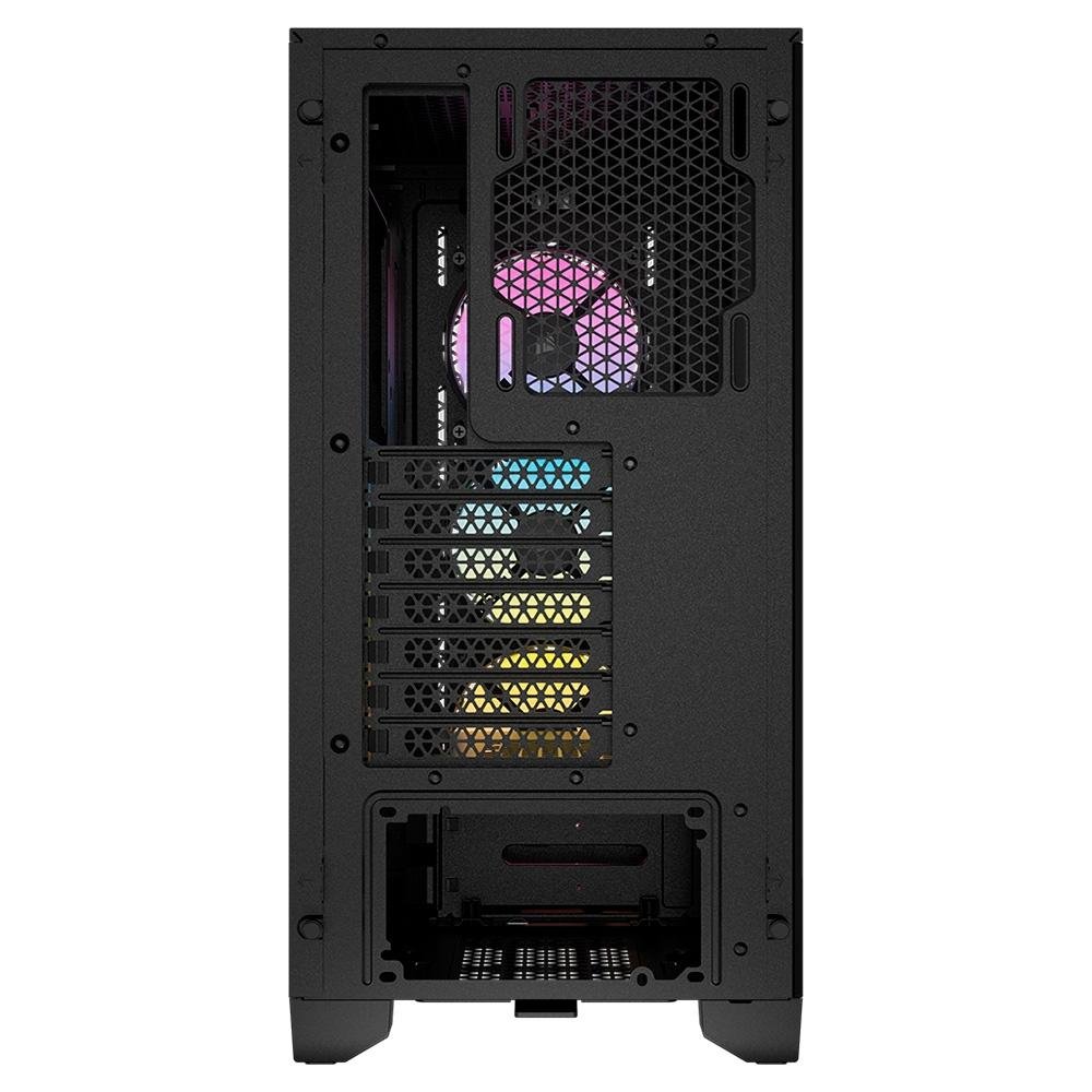 Imagem 17 de 20 do produto Gabinete Gamer Corsair 3000D RGB Airflow, Mid-Tower, ATX, Lateral em Vidro Temperado, com FAN, Preto - CC-9011255-WW