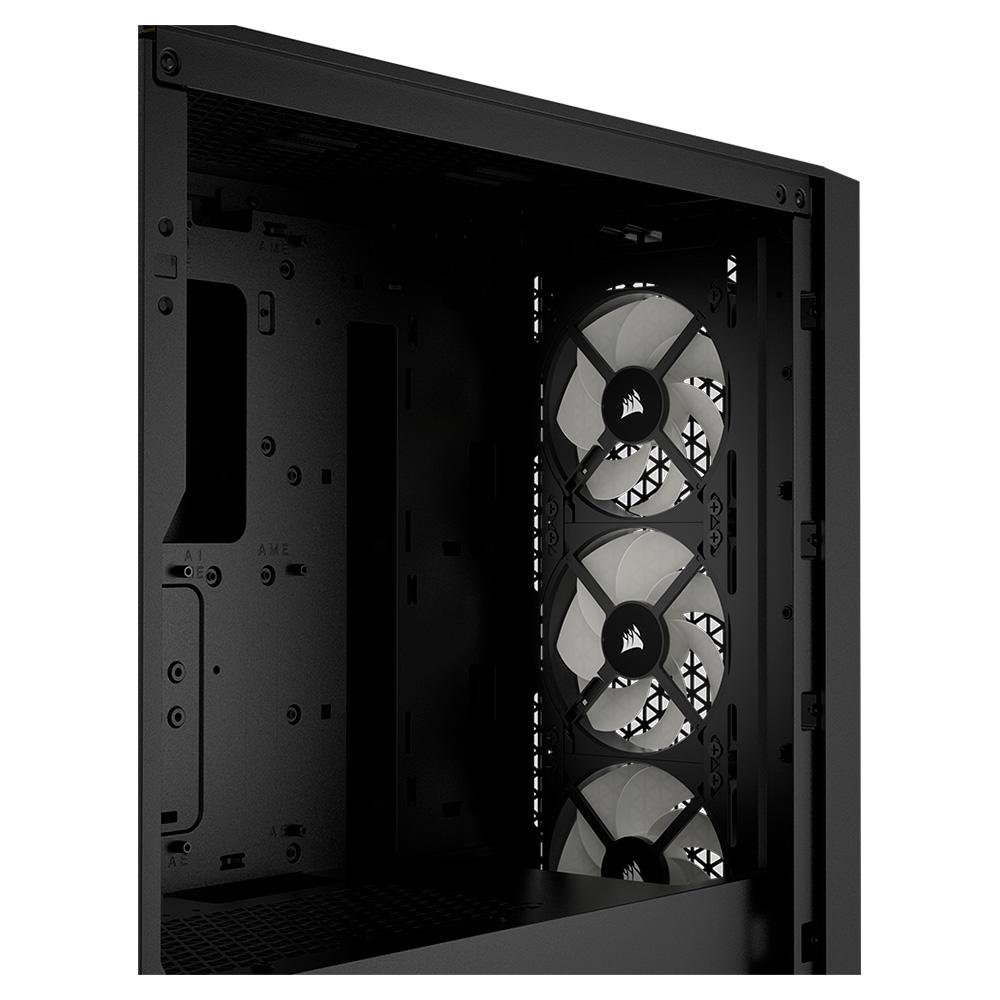 Gabinete Gamer ( Balão.info) 3000D RGB Airflow, Mid-Tower, ATX, Lateral em Vidro Temperado, com FAN, Preto - CC-( Balão.info)-WW - view 12