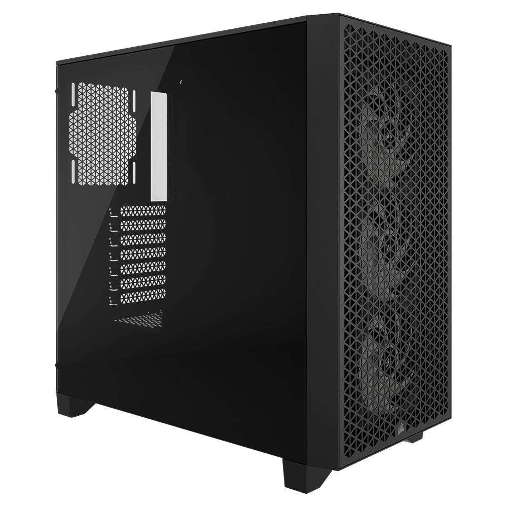 Gabinete Gamer ( Balão.info) 3000D RGB Airflow, Mid-Tower, ATX, Lateral em Vidro Temperado, com FAN, Preto - CC-( Balão.info)-WW - view 4