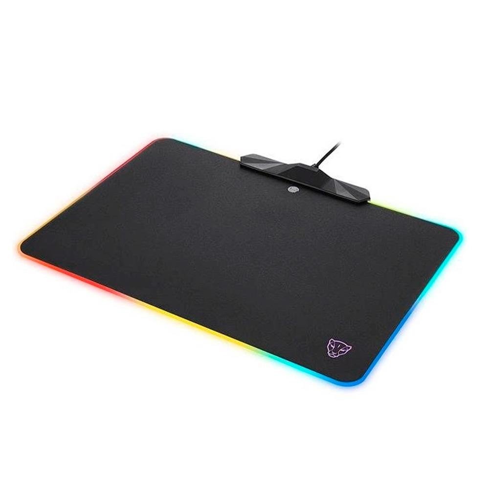 Imagem 2 de 4 do produto Mousepad Gamer Motospeed, LED, 350x250mm, Preto - P98