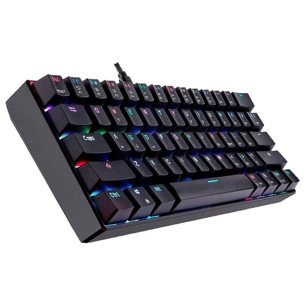 Imagem 4 de 5 do produto Teclado Mecânico Gamer Motospeed, RGB, Switch Blue, Anti-ghosting, ANSI, Preto - CK61