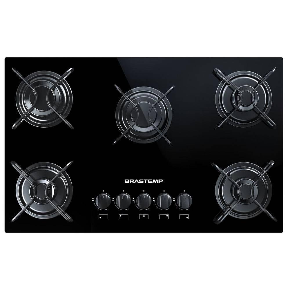 Cooktop Vidro Brastemp Ative, 5 Bocas KaBuM!