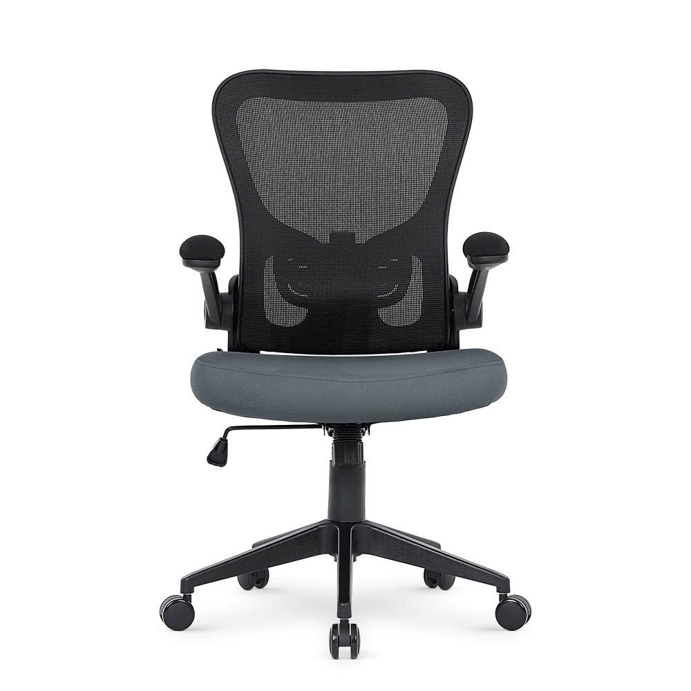 Cadeira de Escritório Ergonômica DT3 Vita, Até 120kg, Ajuste de Inclinação, Dark Grey - 13906-9