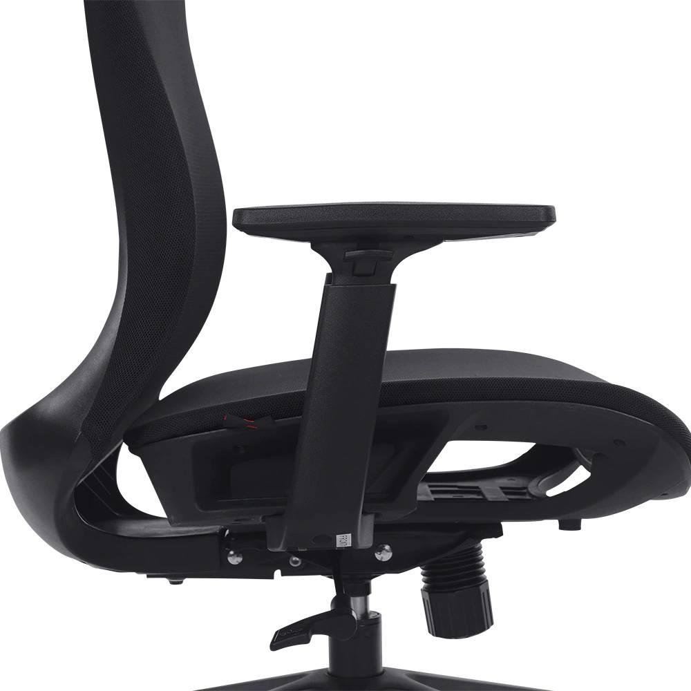 Imagem 9 de 9 do produto Cadeira de Escritório Ergonômica DT3 Vicenza, Até 120Kg, Suporte de Lombar, Ajuste de Ângulo, Preto - 13385-0